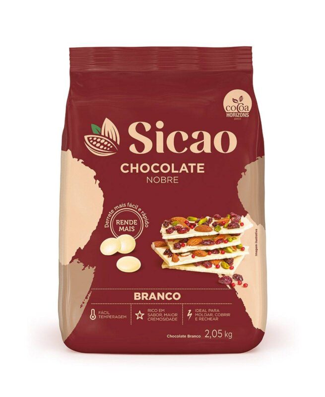 CHOCOLATE NOBRE BRANCO  SICÃO GOTAS 2,05KG