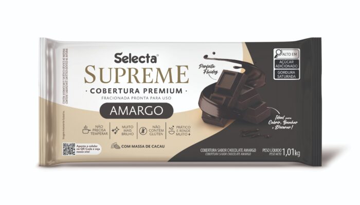 COBERTURA AMARGO SUPREME SELECTA 1KG