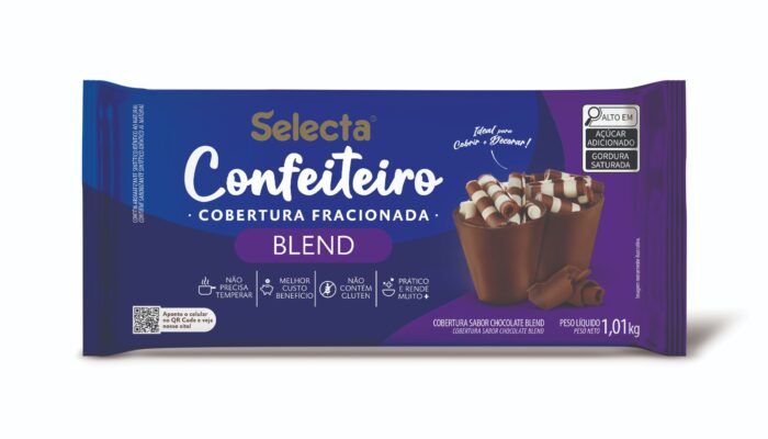 COBERTURA BLEND CONFEITEIRO SELECTA 1KG