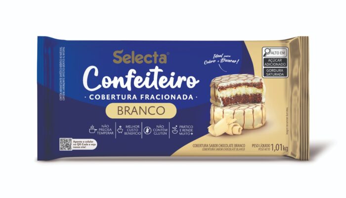 COBERTURA BRANCA CONFEITEIRO SELECTA 1KG