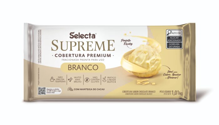 COBERTURA BRANCA SUPREME SELECTA 1KG