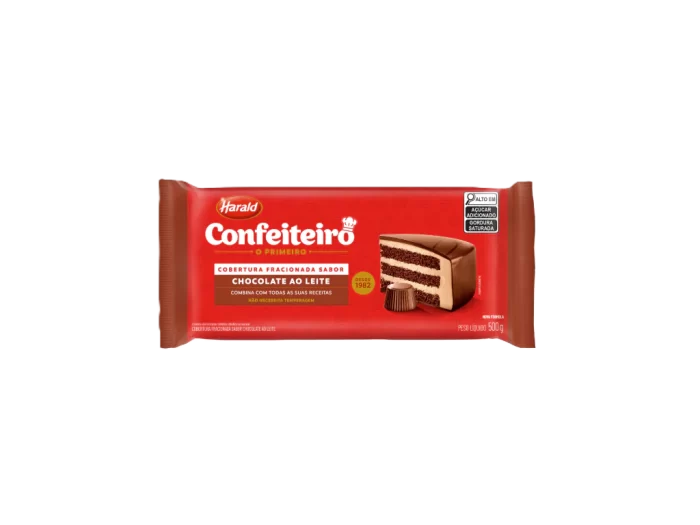 COBERTURA CONFEITEIRO AO LEITE  HARALD 500G