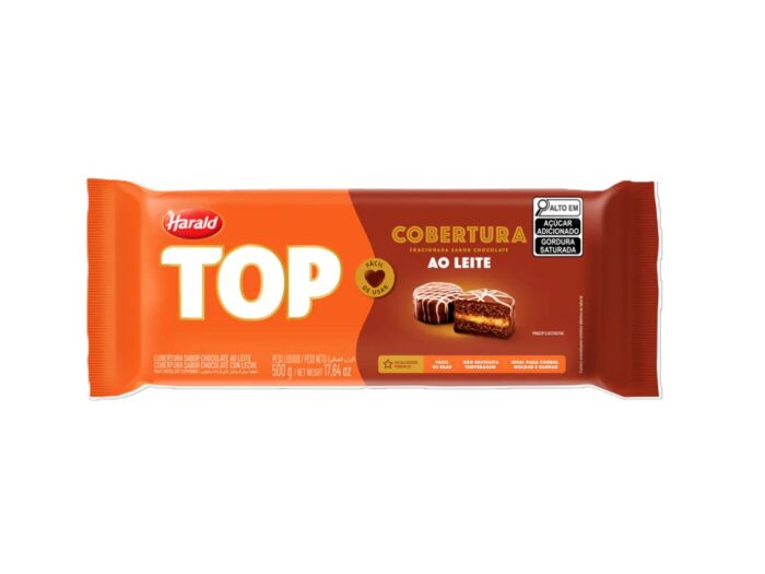 COBERTURA TOP AO LEITE  HARALD 500G