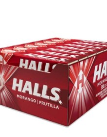 HALLS DISPLAY MORANGO 28G 21UND