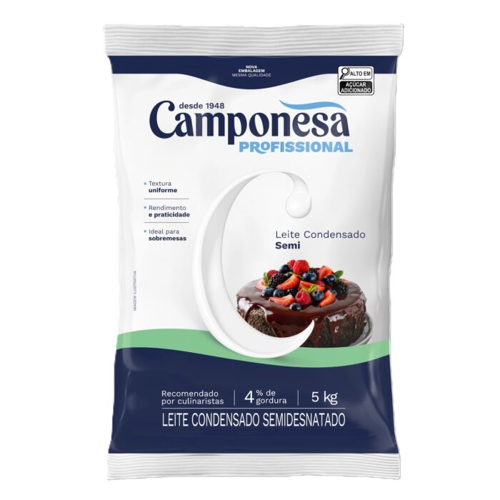LEITE CONDENSADO CAMPONESA 5KG