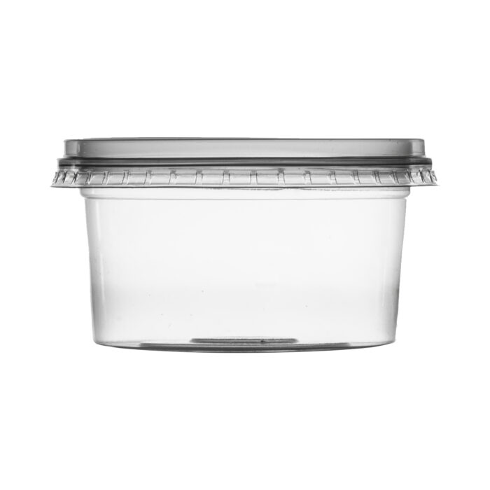 POTE REDONDO COM TAMPA  PLASTILÂNIA 200ML  20UND