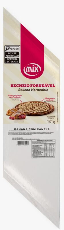 RECHEIO FORNEÁVEL BANANA COM CANELA MIX1,01KG