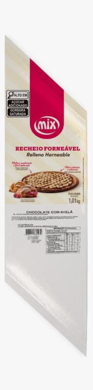 RECHEIO FORNEÁVEL CHOCOLATE AVELÃ  MIX 1,01KG
