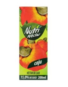 SUCO NUTRINECTAR SABOR CAJÚ 27X200ML