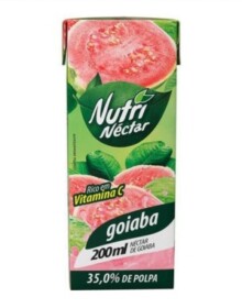 SUCO NUTRINECTAR SABOR GOIABA 27X200ML