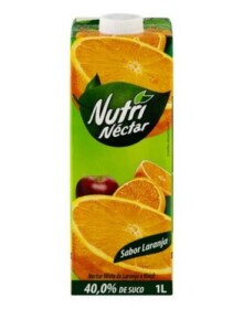 SUCO NUTRINECTAR SABOR LARANJA 6X1L