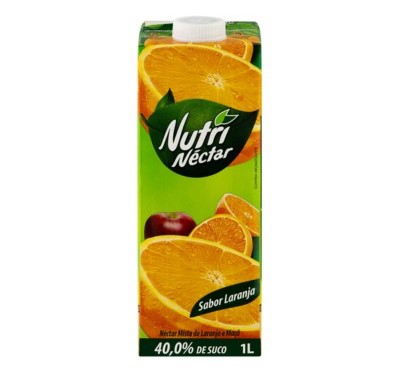 SUCO NUTRINECTAR SABOR LARANJA 6X1L