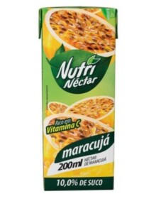 SUCO NUTRINECTAR SABOR MARACUJÁ 27X200ML