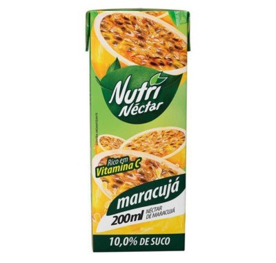 SUCO NUTRINECTAR SABOR MARACUJÁ 27X200ML