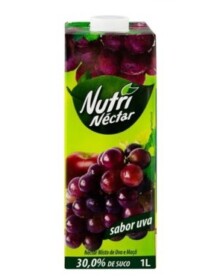 SUCO NUTRINECTAR SABOR UVA 6X1L