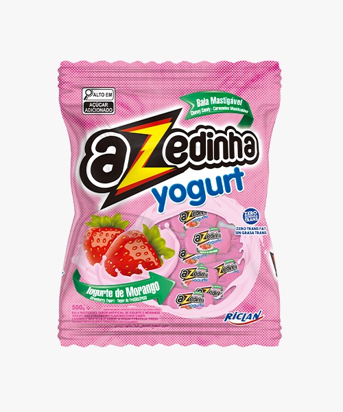BALA AZEDINHA YOGURT MORANG 500G