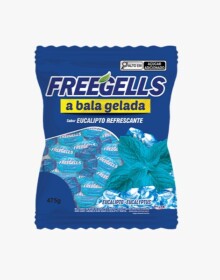 BALA GELADA FREEGELLS EUCALIPTO 475G