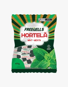 BALA GELADA FREEGELLS HORTELA 475G