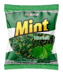 BALA MASTIGÁVEL MINT HORTELÃ 500G