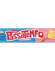 BISCOITO RECHEIO PASSATEMPO MORANGO 70X130G