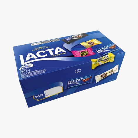 BOMBOM LACTA FAVORITOS 250,6G