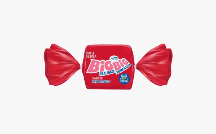 CHICLETE BIG BIG MORANGO 315G