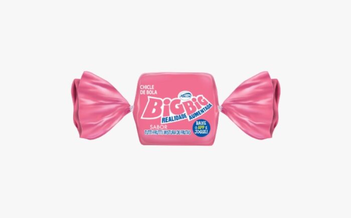 CHICLETE BIG BIG TUTTI FRUTTI 315G