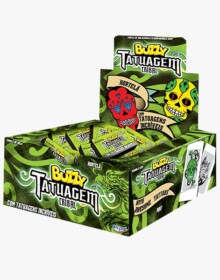 CHICLETE BUZZY TATTO TRIBAL HORTELÃ 90UN
