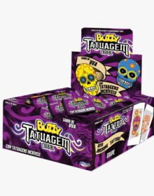CHICLETE BUZZY TATTO TRIBAL UVA 90UN