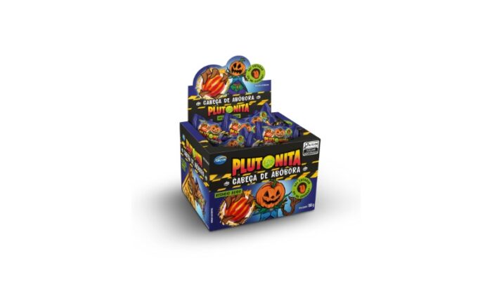 CHICLETE PLUTONITA CABEÇA ABÓBORA 180G