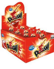 CHICLETE POOSH MORANGO 200G