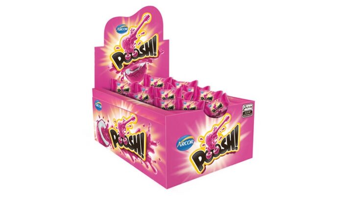 CHICLETE POOSH TUTTI FRUTTI 200G