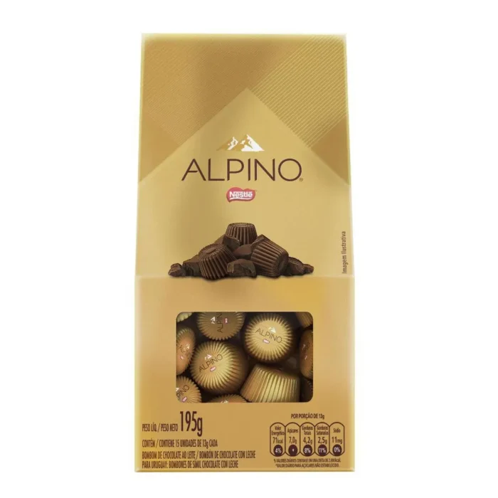 CHOCOLATE ALPINO BAG 195G