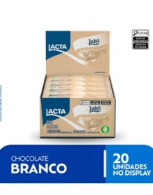 CHOCOLATE DISPLAY BRANCO LACTA 20G 20UND
