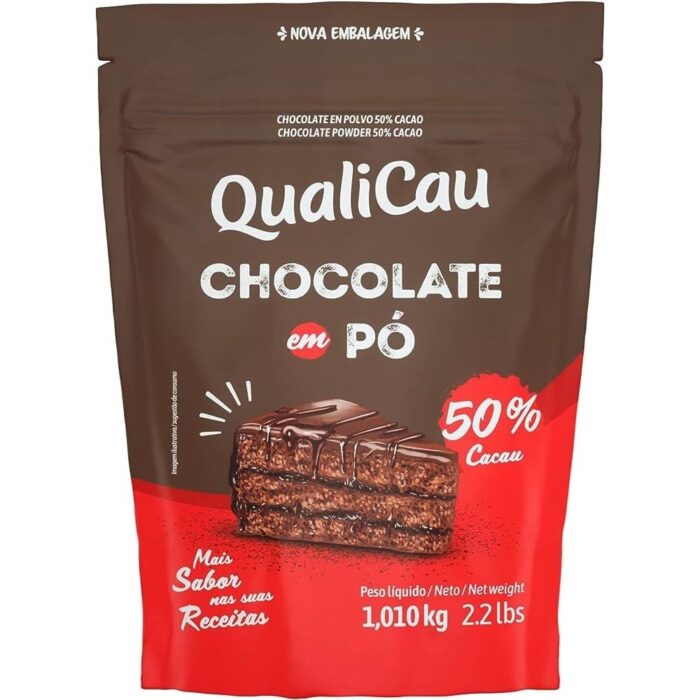 CHOCOLATE EM PÓ QUALICAU 50_ 1,01KG