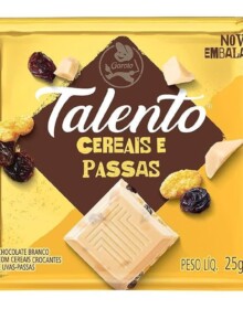 CHOCOLATE TALENTO BRANCO DISPLAY 15X25G