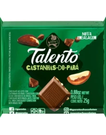 CHOCOLATE TALENTO CASTANHA PARÁ DISPLAY 15X25G