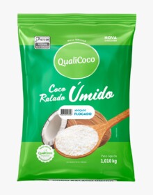 COCO FLOCOS ÚMIDO ADOÇADO QUALICOCO PCT 1,01KG