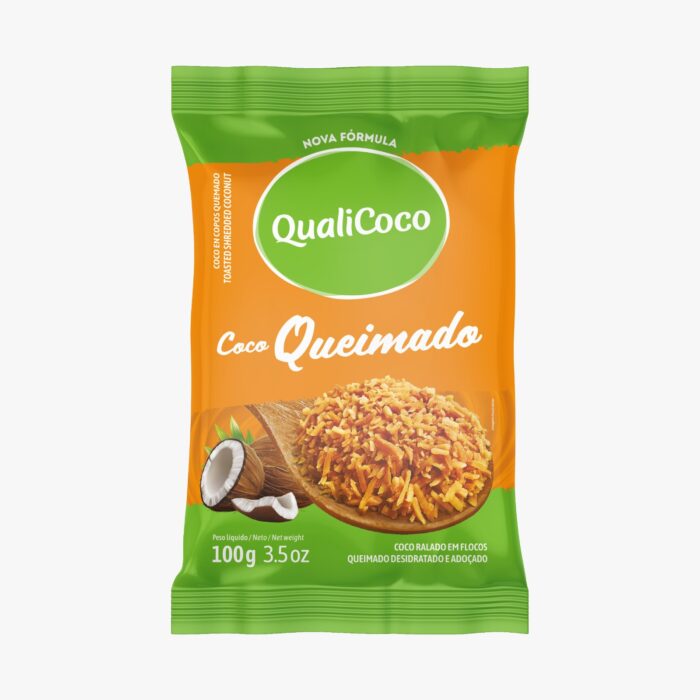 COCO RALADO QUEIMADO PCT100G FD24X1