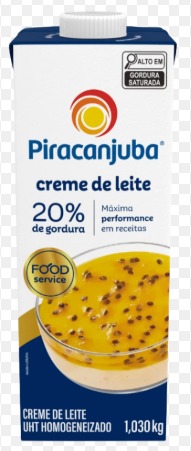 CREME DE LEITE PIRACANJUBA GOURMET 20_ 1KG