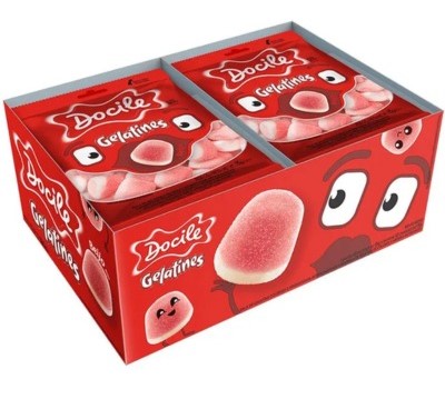 DOCILE DISPLAY MINI BEIJO 12X15G