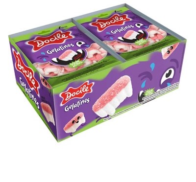 DOCILE DISPLAY MINI DENTES VAMPIRO12X15G