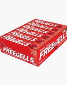 FREEGELLS DISPLAY CEREJA 12UN