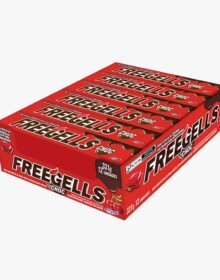 FREEGELLS DISPLAY CEREJA COM CHOCOLATE 12UN
