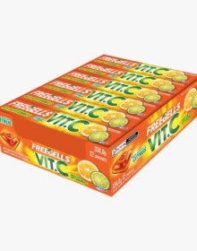 FREEGELLS DISPLAY CITRUS VIT C 12UN