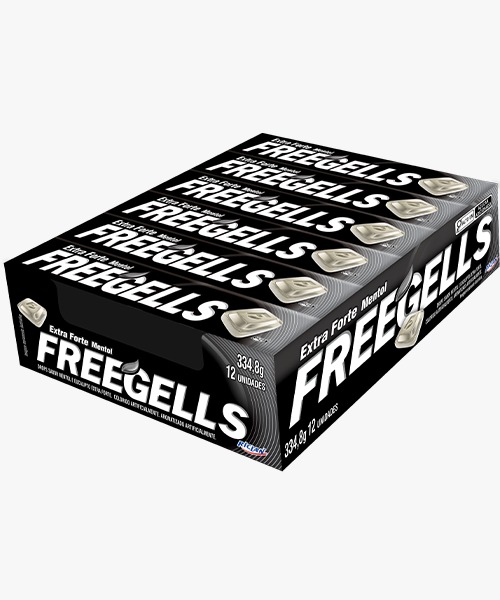FREEGELLS DISPLAY EXTRA FORTE 12UN