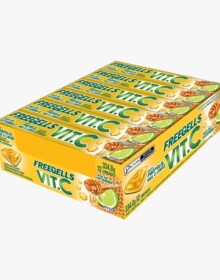 FREEGELLS DISPLAY MEL LIMÃO VIT C 12UN