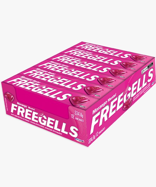 FREEGELLS DISPLAY MORANGO 12UN