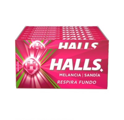 HALLS DISPLAY MELANCIA 28G 21UND