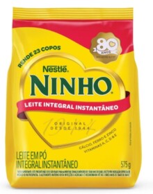 LEITE EM PÓ NINHO INSTANTÂNEO SACHET 575G